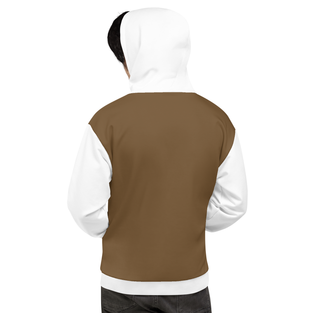 Minecraft Cow Face Adult Pullover Hoodie