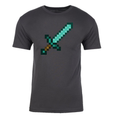 Minecraft Sword Adult Short Sleeve T-Shirt