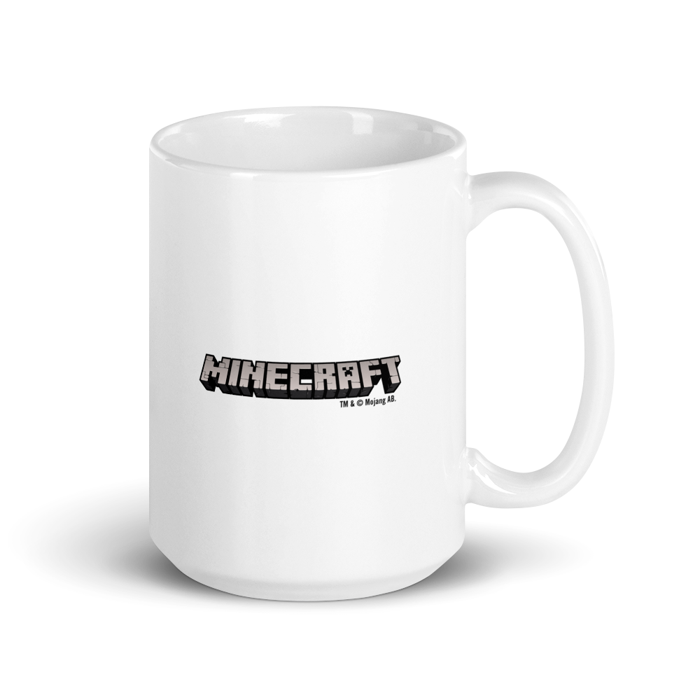 Minecraft Chicken Face White Mug