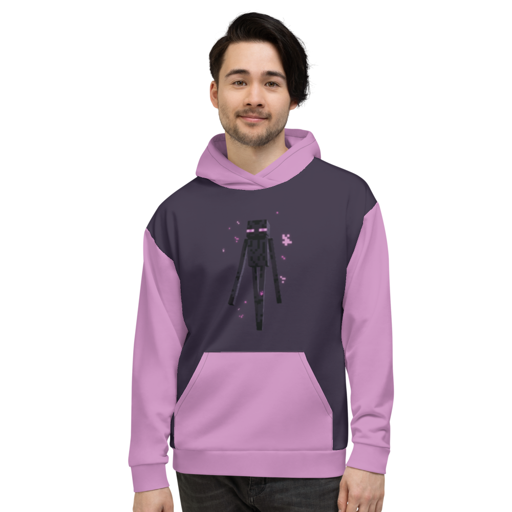 Minecraft Enderman Adult Pullover Hoodie