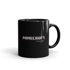 Minecraft Enderman Eyes Black Mug
