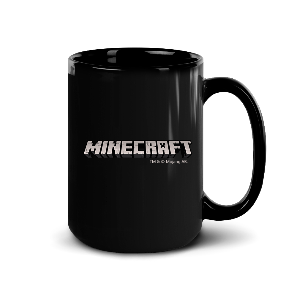 Minecraft Enderman Eyes Black Mug