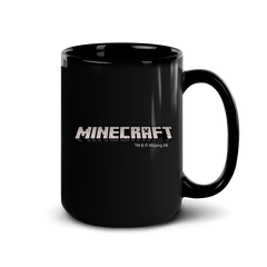Minecraft Enderman Eyes Black Mug