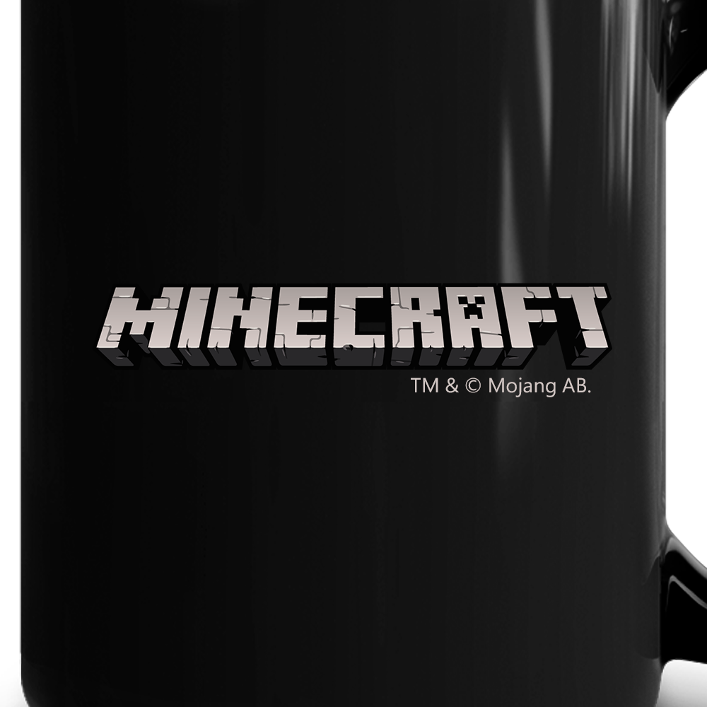 Minecraft Enderman Eyes Black Mug