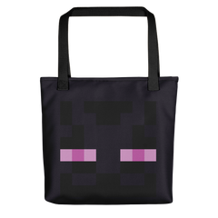 Minecraft Enderman Eyes Premium Tote Bag