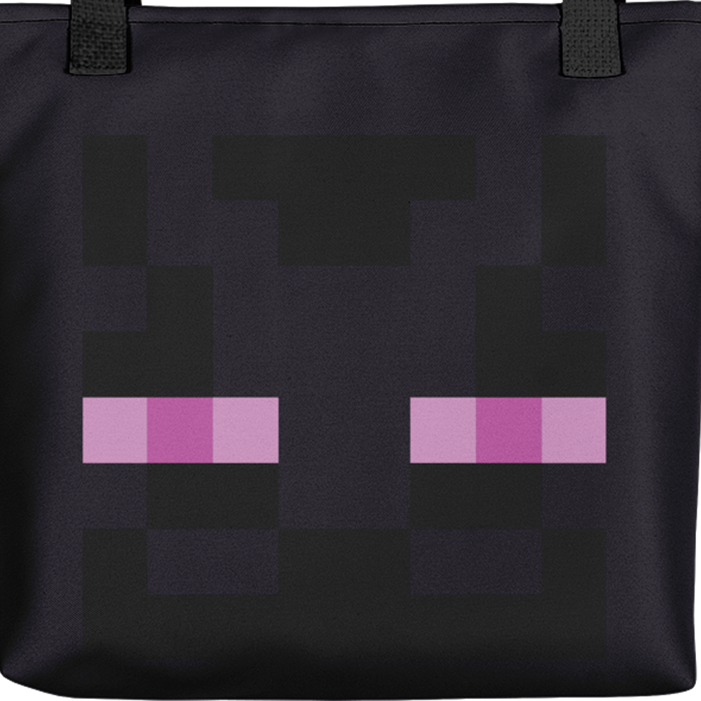 Minecraft Enderman Eyes Premium Tote Bag