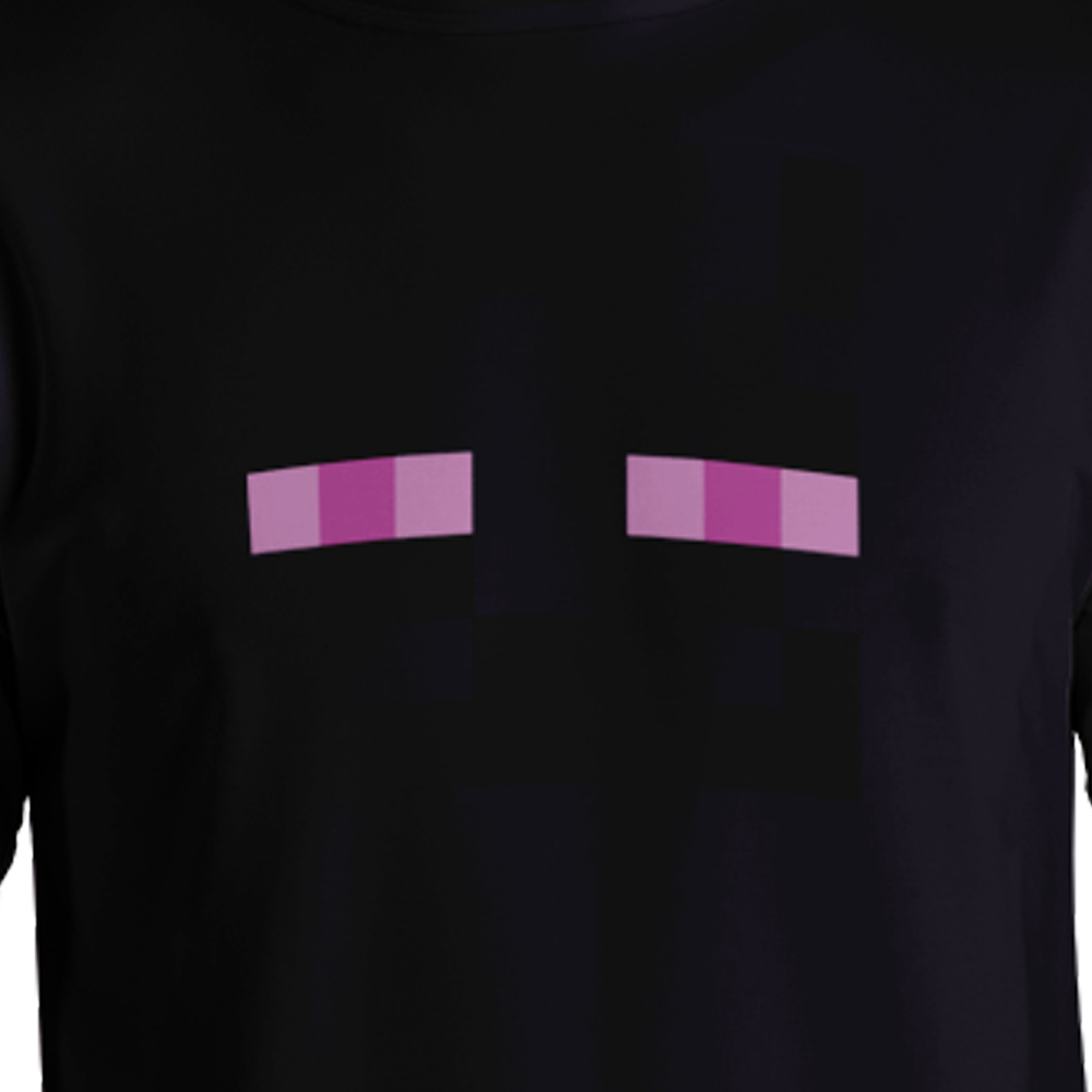 Minecraft Enderman Eyes Unisex Short Sleeve T-Shirt