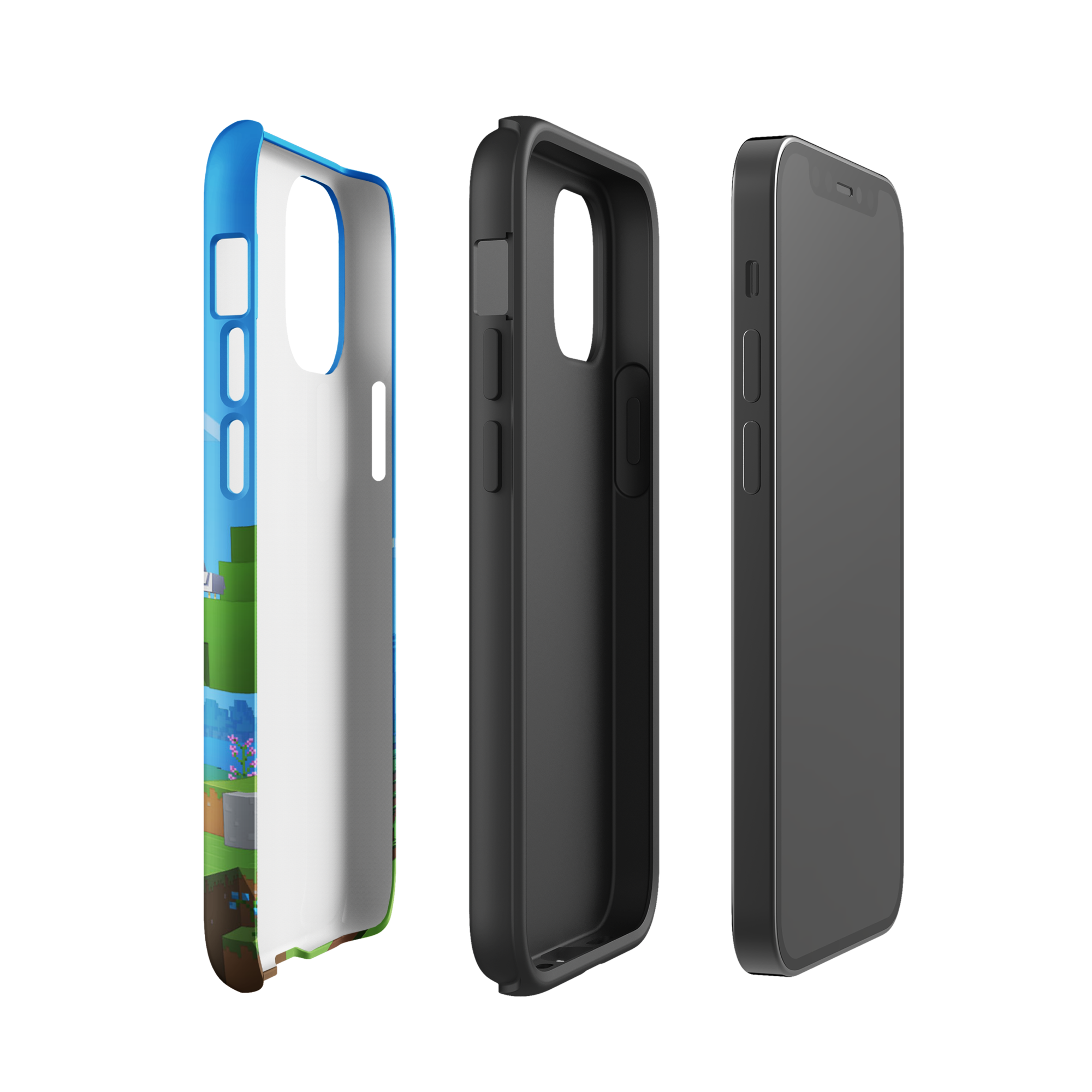 Minecraft Key Art Tough Phone Case - iPhone