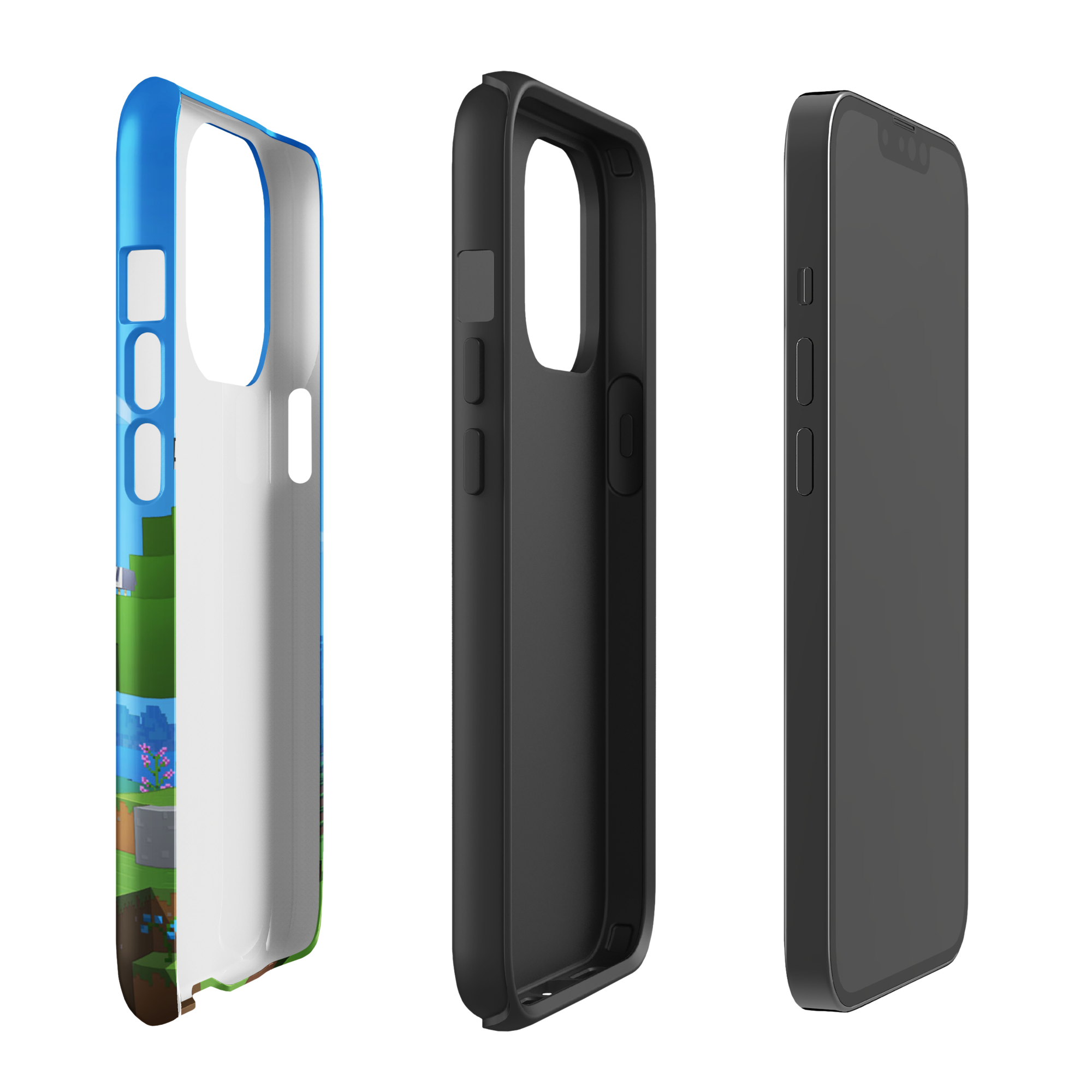 Minecraft Key Art Tough Phone Case - iPhone