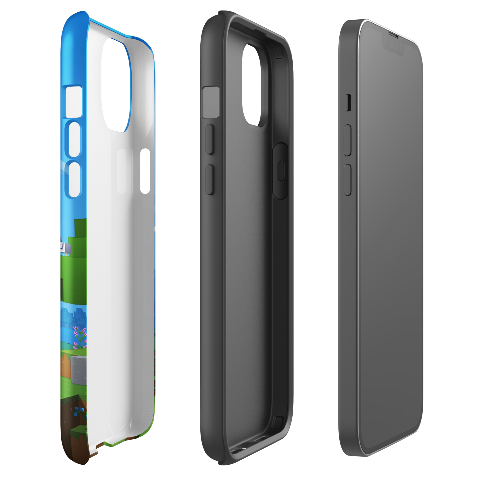 Minecraft Key Art Tough Phone Case - iPhone