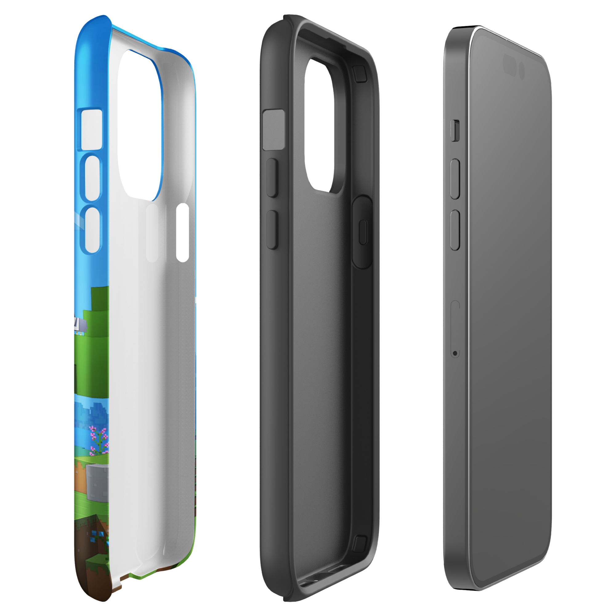 Minecraft Key Art Tough Phone Case - iPhone