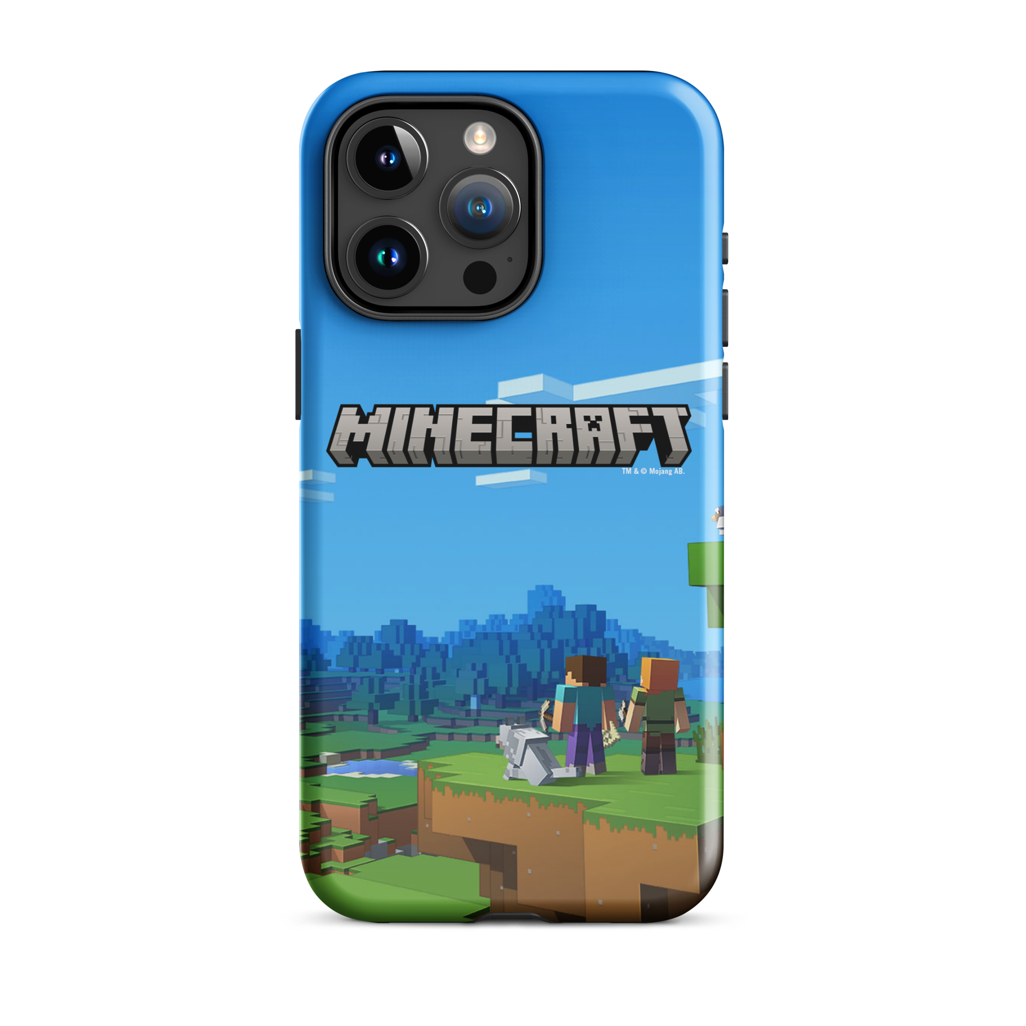 Minecraft Key Art Tough Phone Case - iPhone