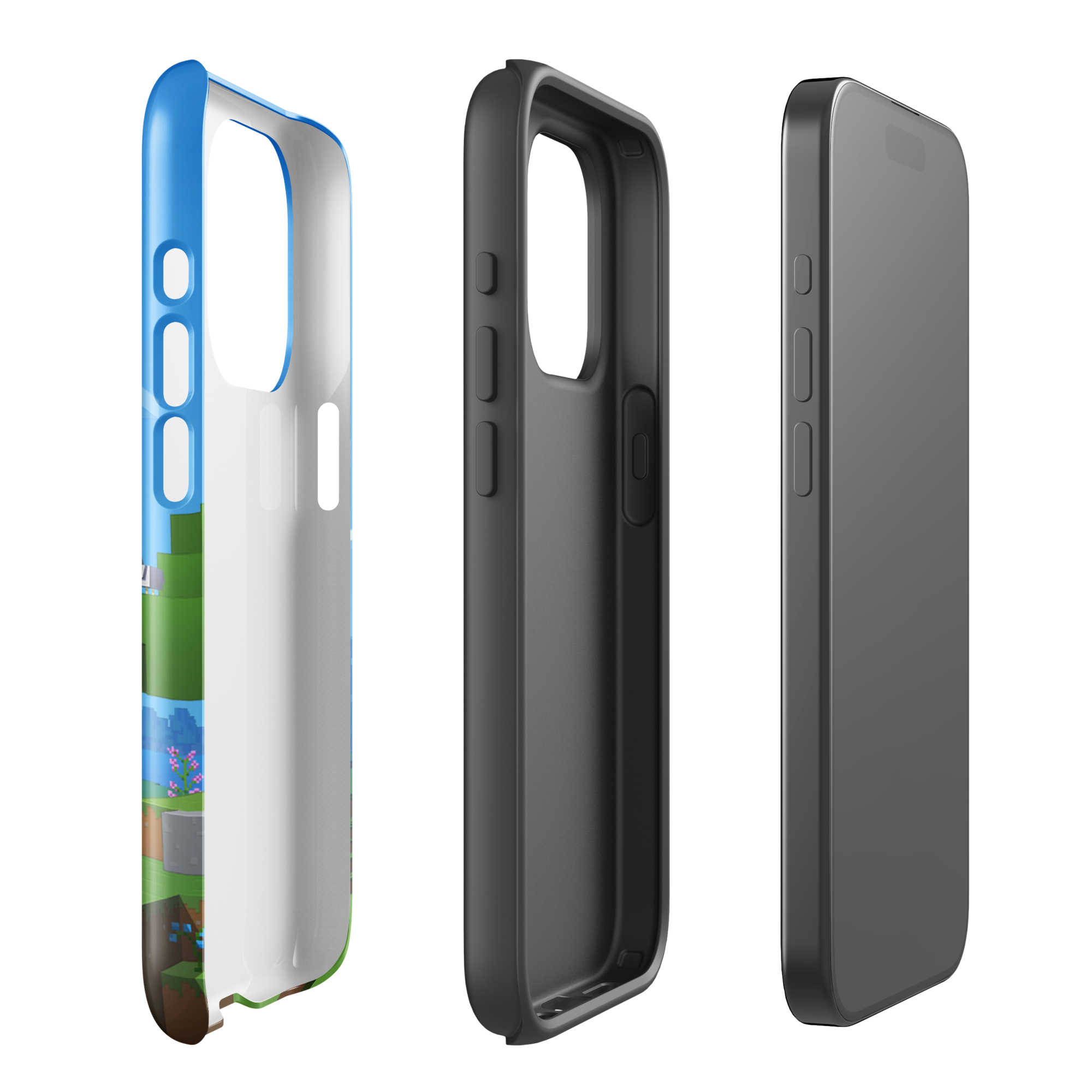Minecraft Key Art Tough Phone Case - iPhone