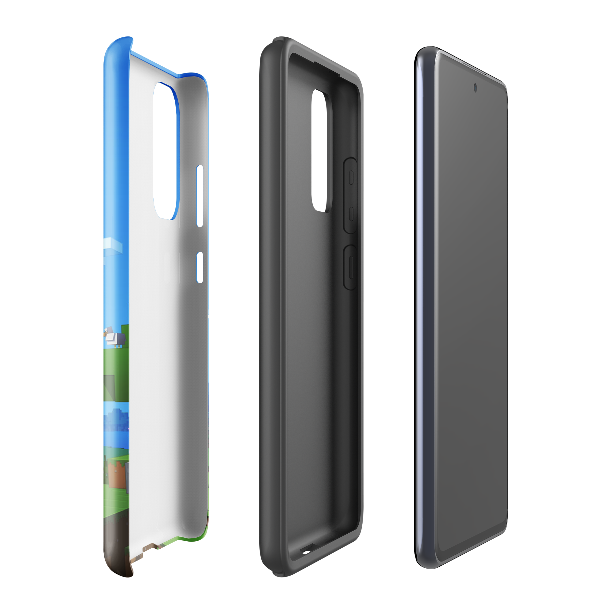 Minecraft Key Art Tough Phone Case - Samsung