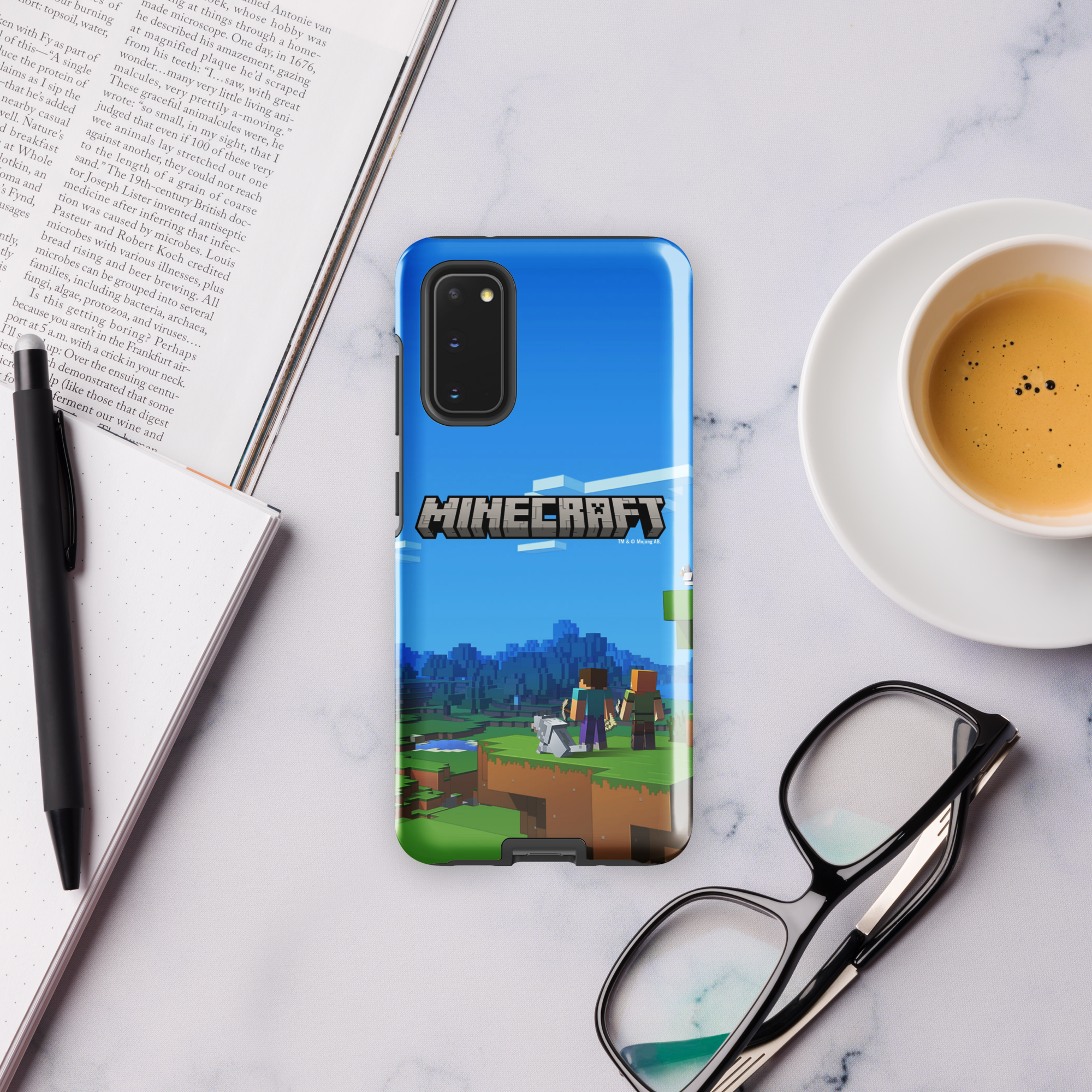Minecraft Key Art Tough Phone Case - Samsung