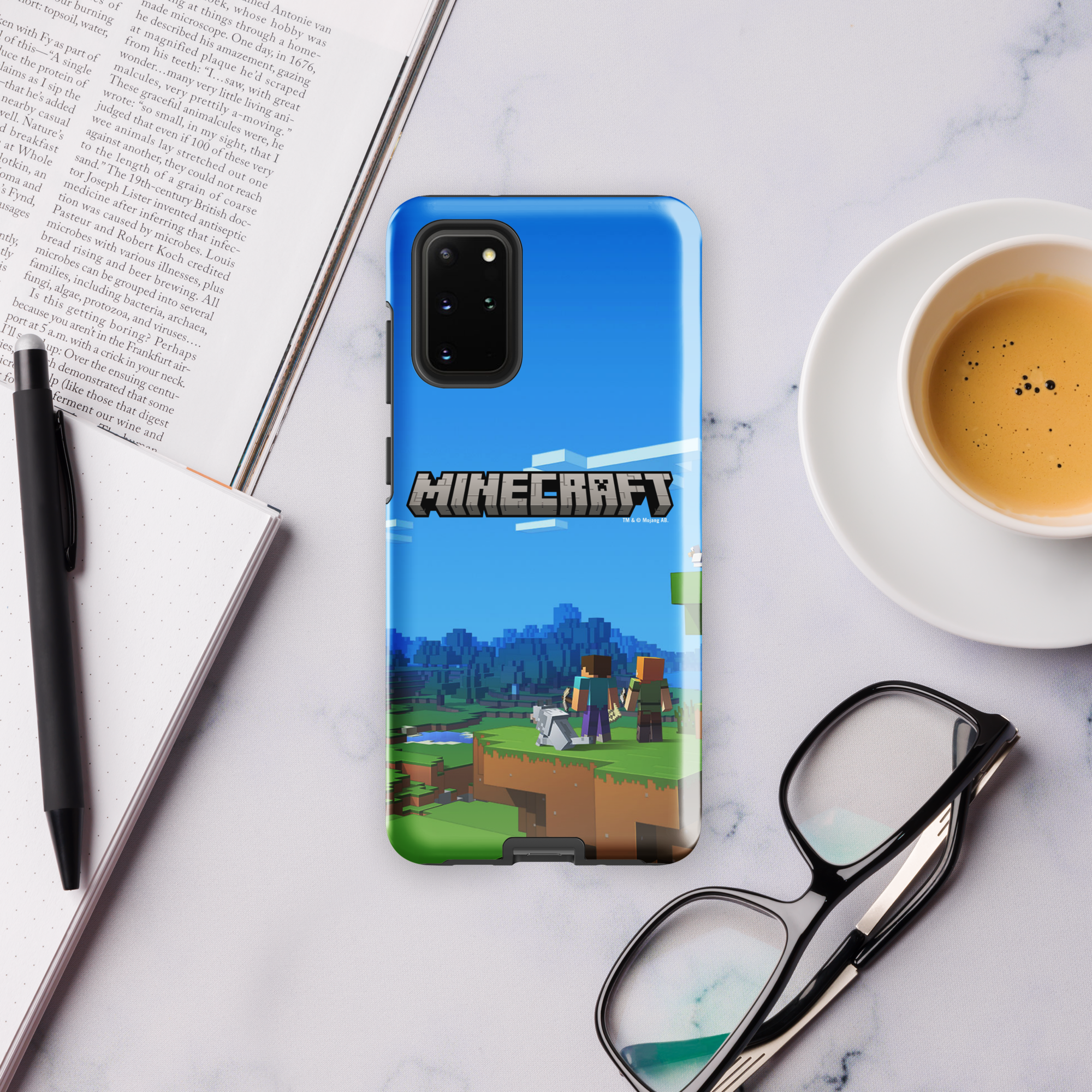 Minecraft Key Art Tough Phone Case - Samsung