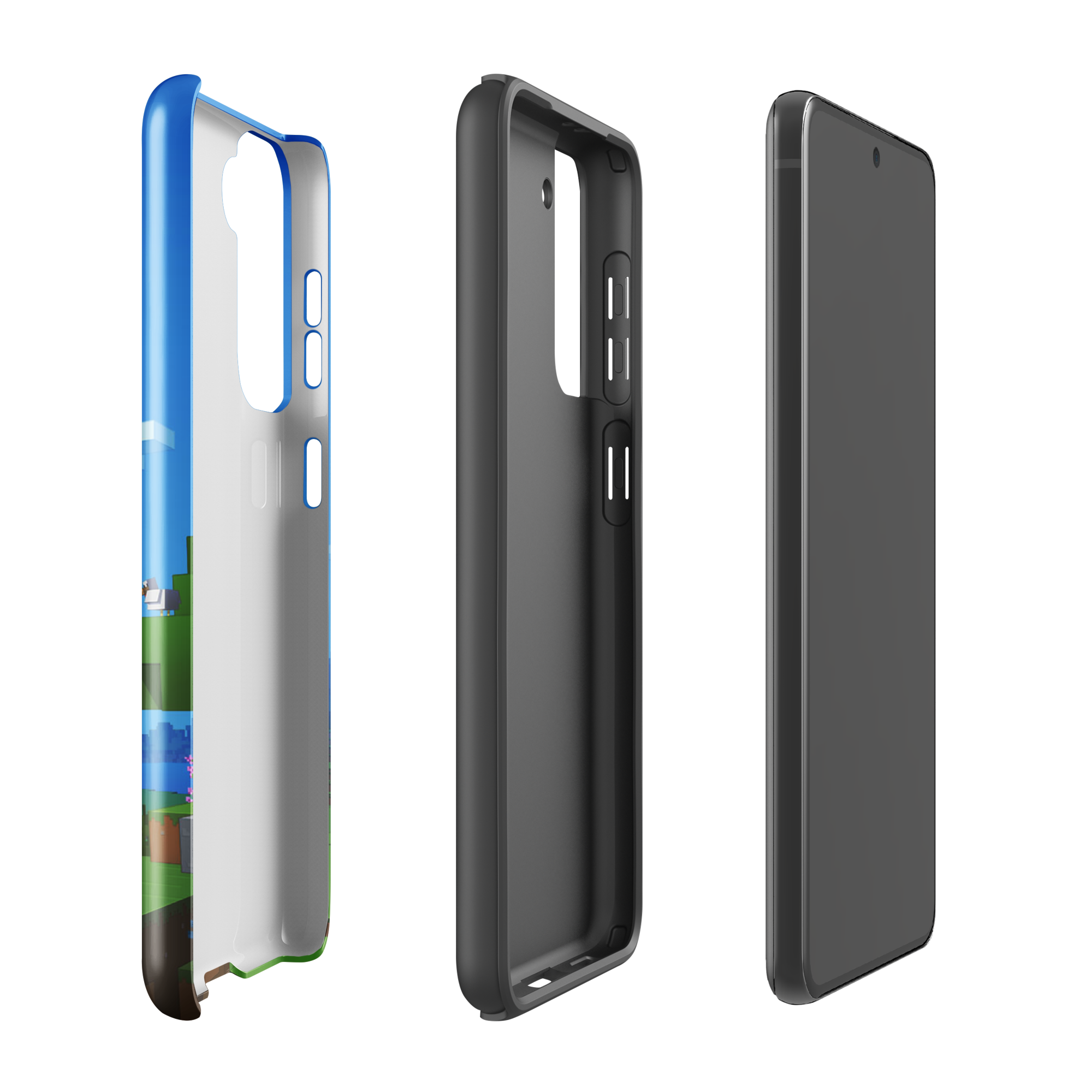 Minecraft Key Art Tough Phone Case - Samsung