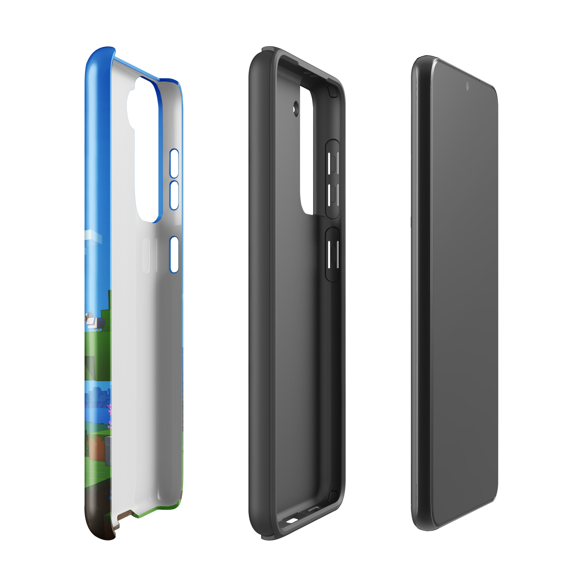 Minecraft Key Art Tough Phone Case - Samsung