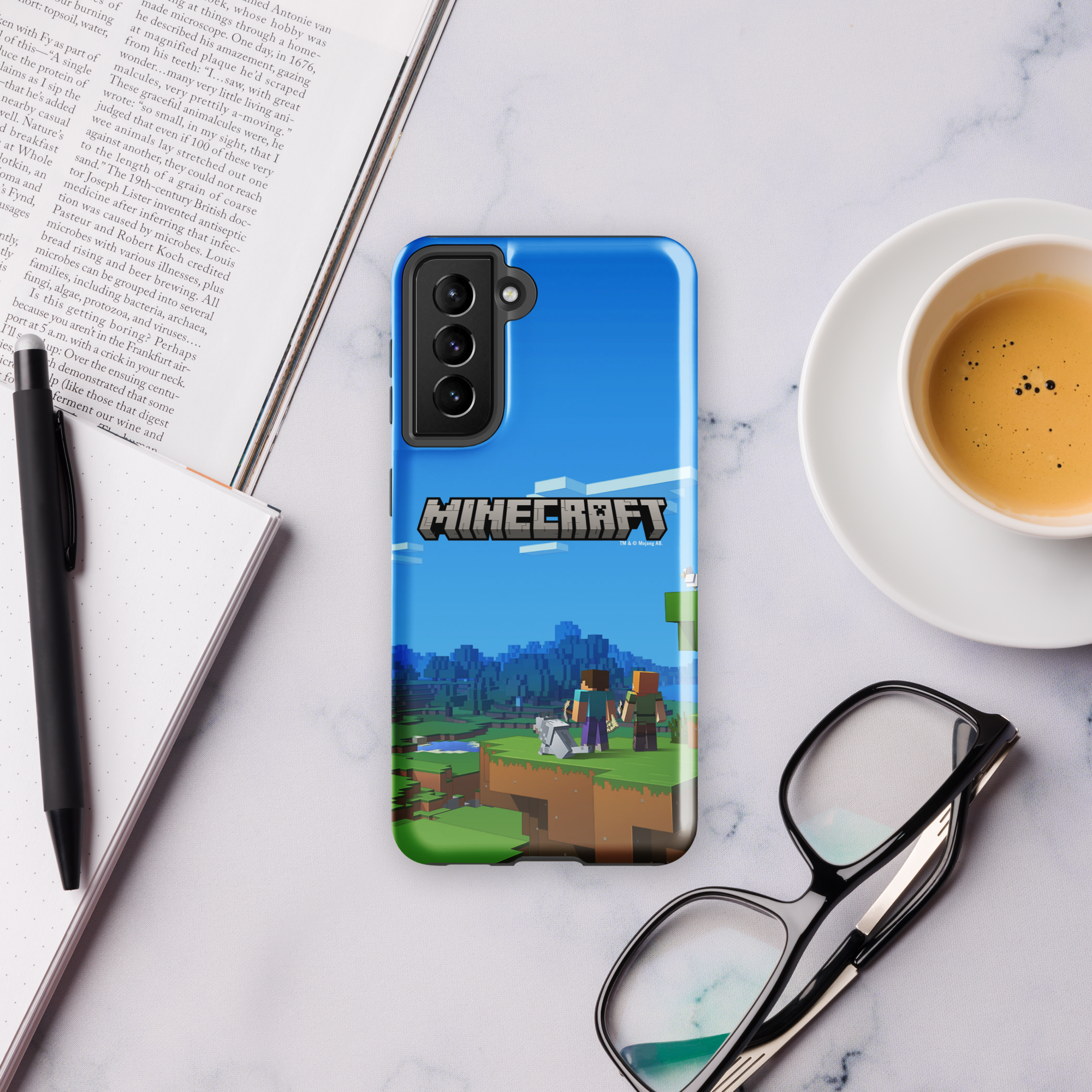 Minecraft Key Art Tough Phone Case - Samsung