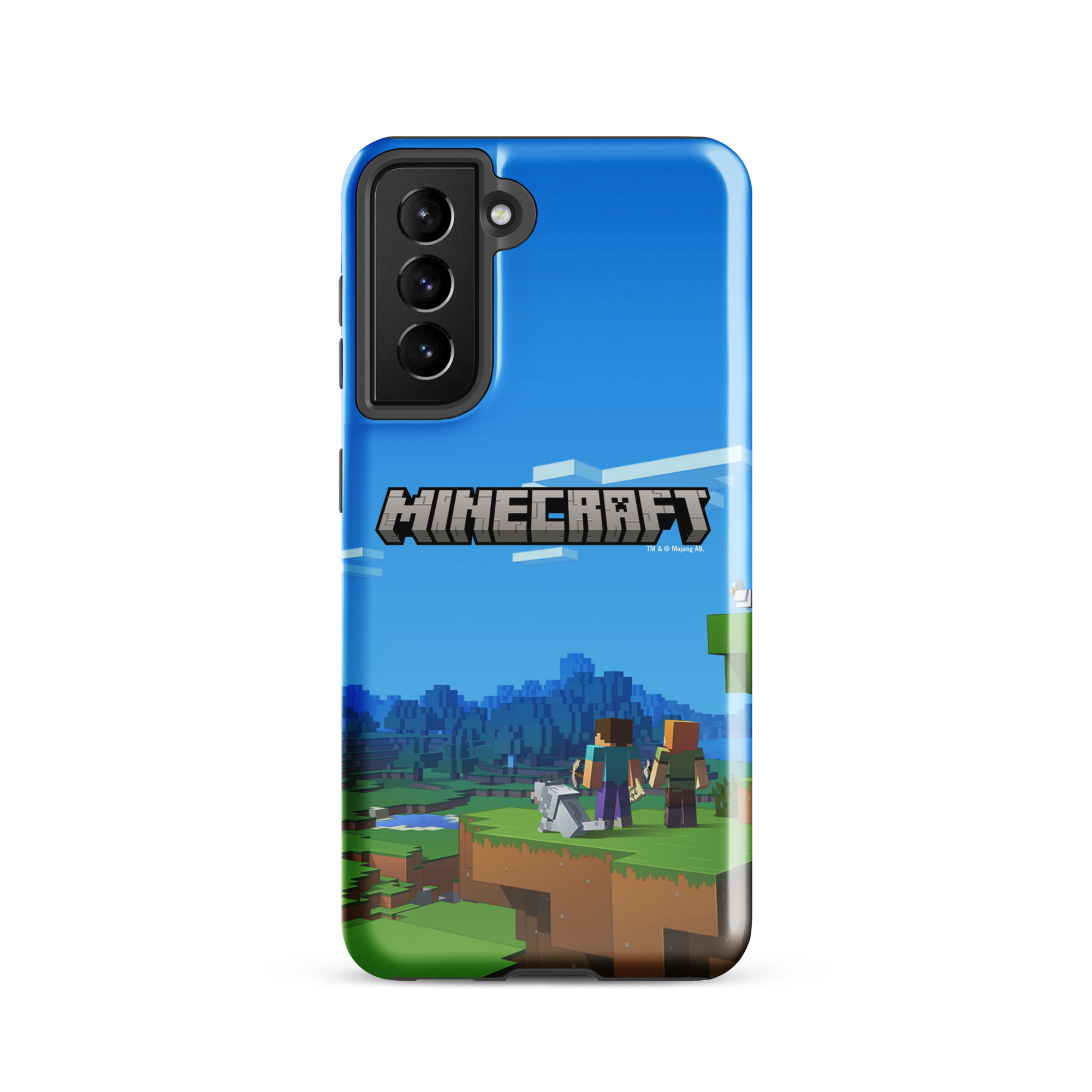 Minecraft Key Art Tough Phone Case - Samsung