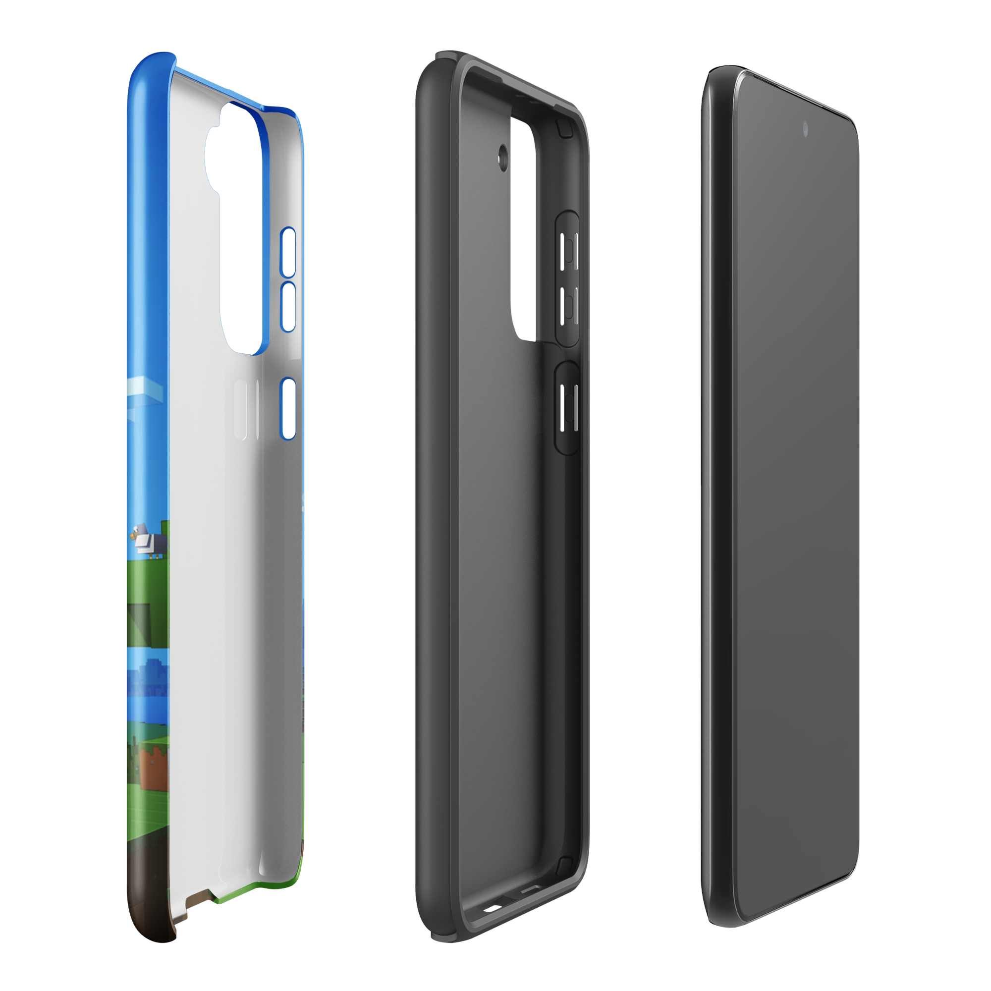 Minecraft Key Art Tough Phone Case - Samsung
