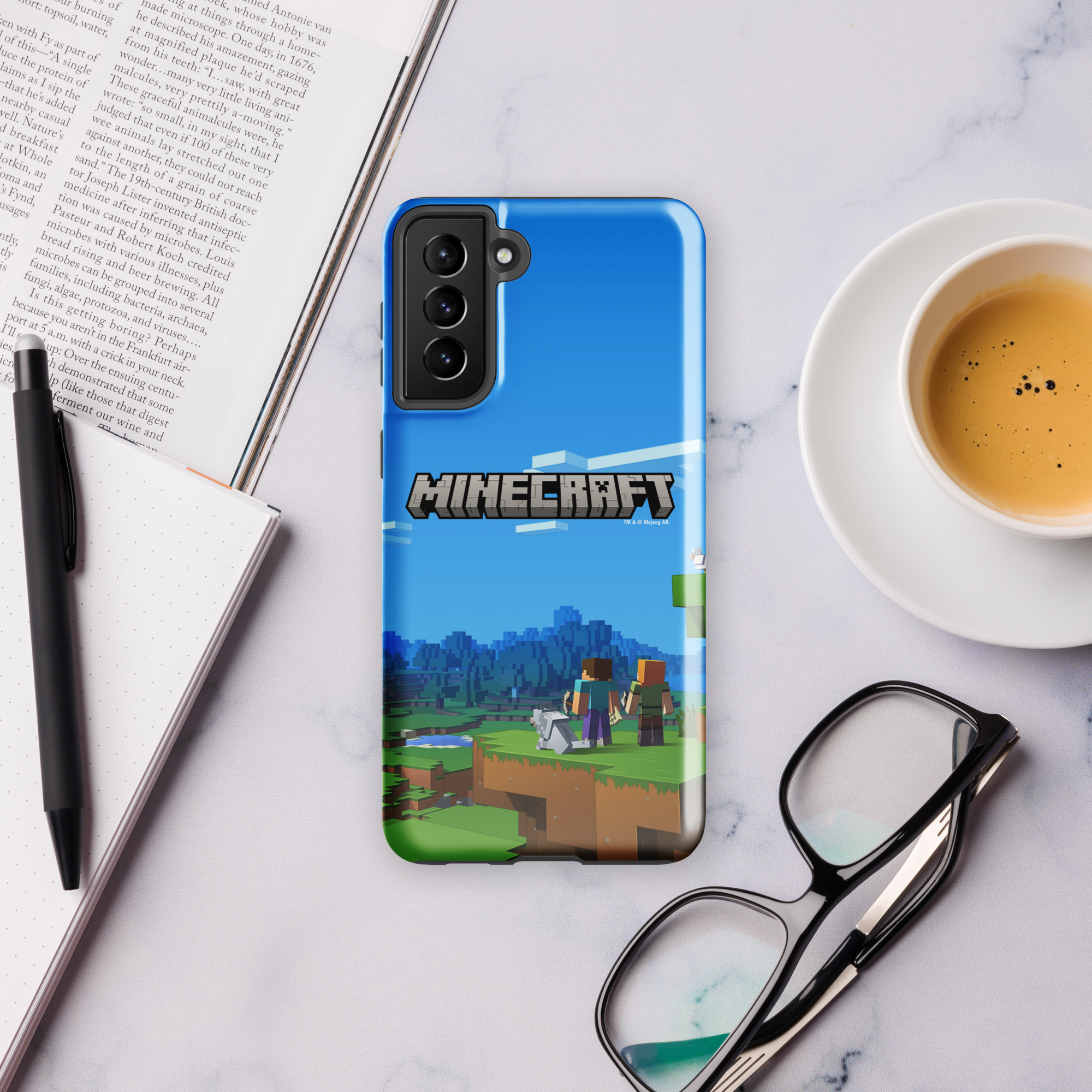 Minecraft Key Art Tough Phone Case - Samsung