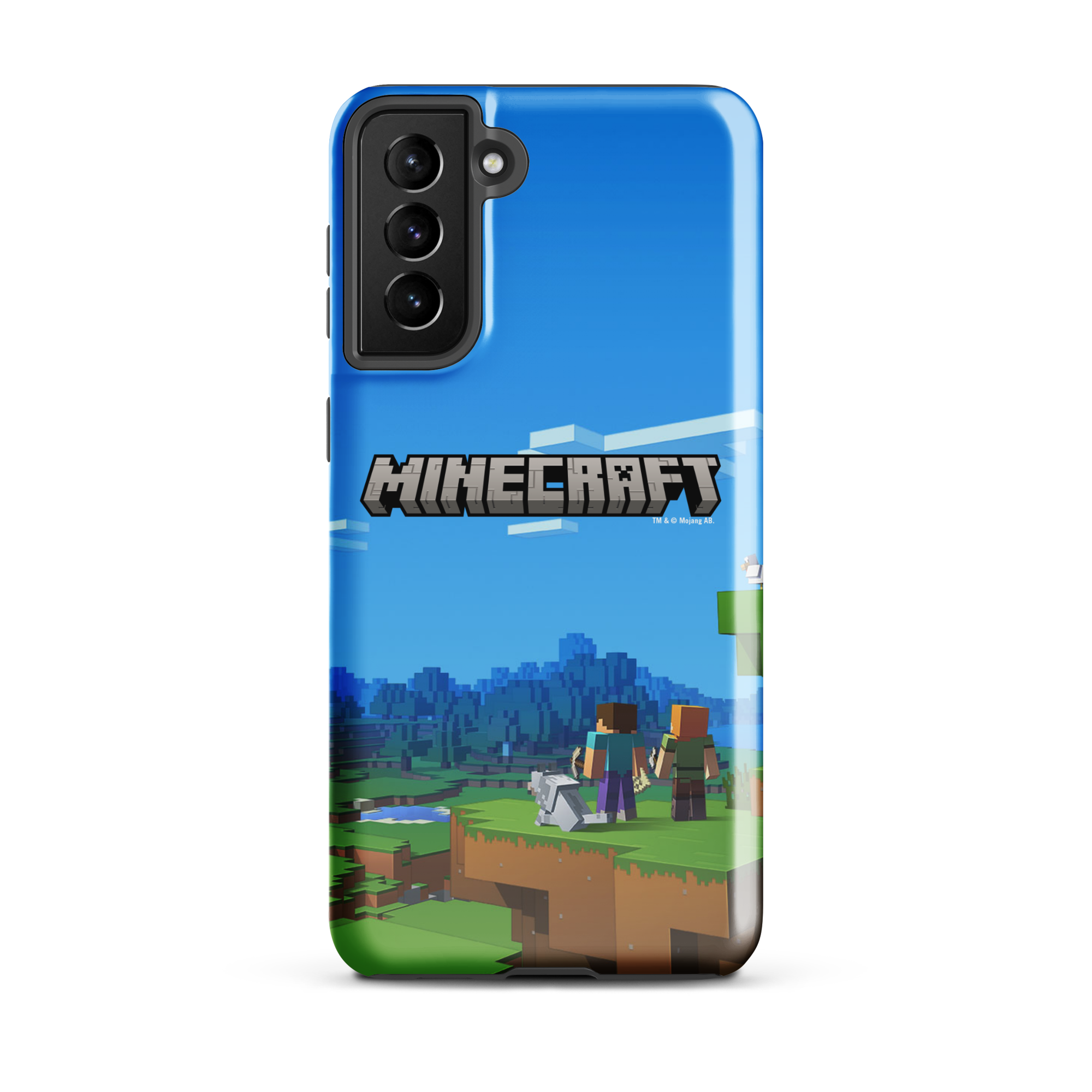 Minecraft Key Art Tough Phone Case - Samsung
