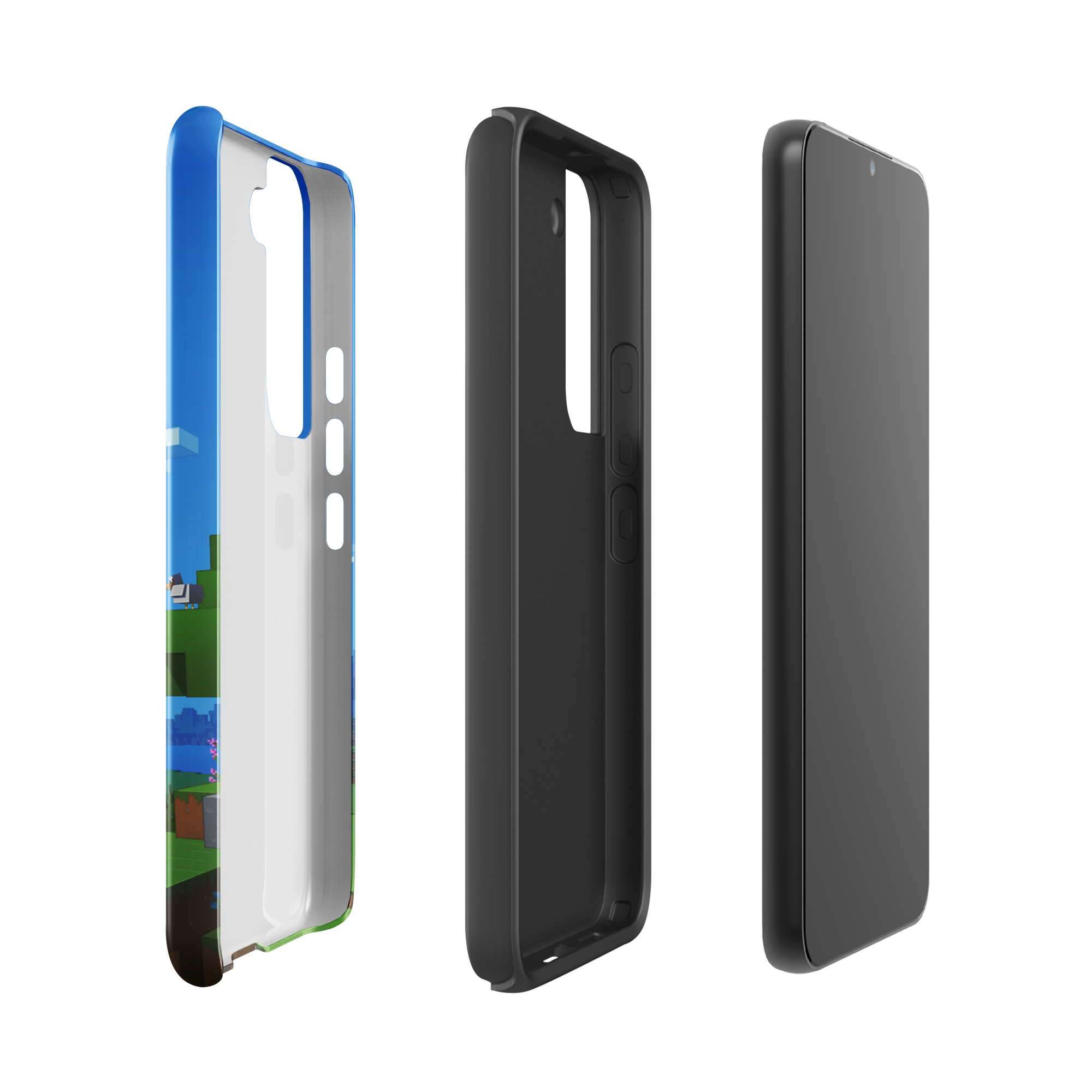 Minecraft Key Art Tough Phone Case - Samsung