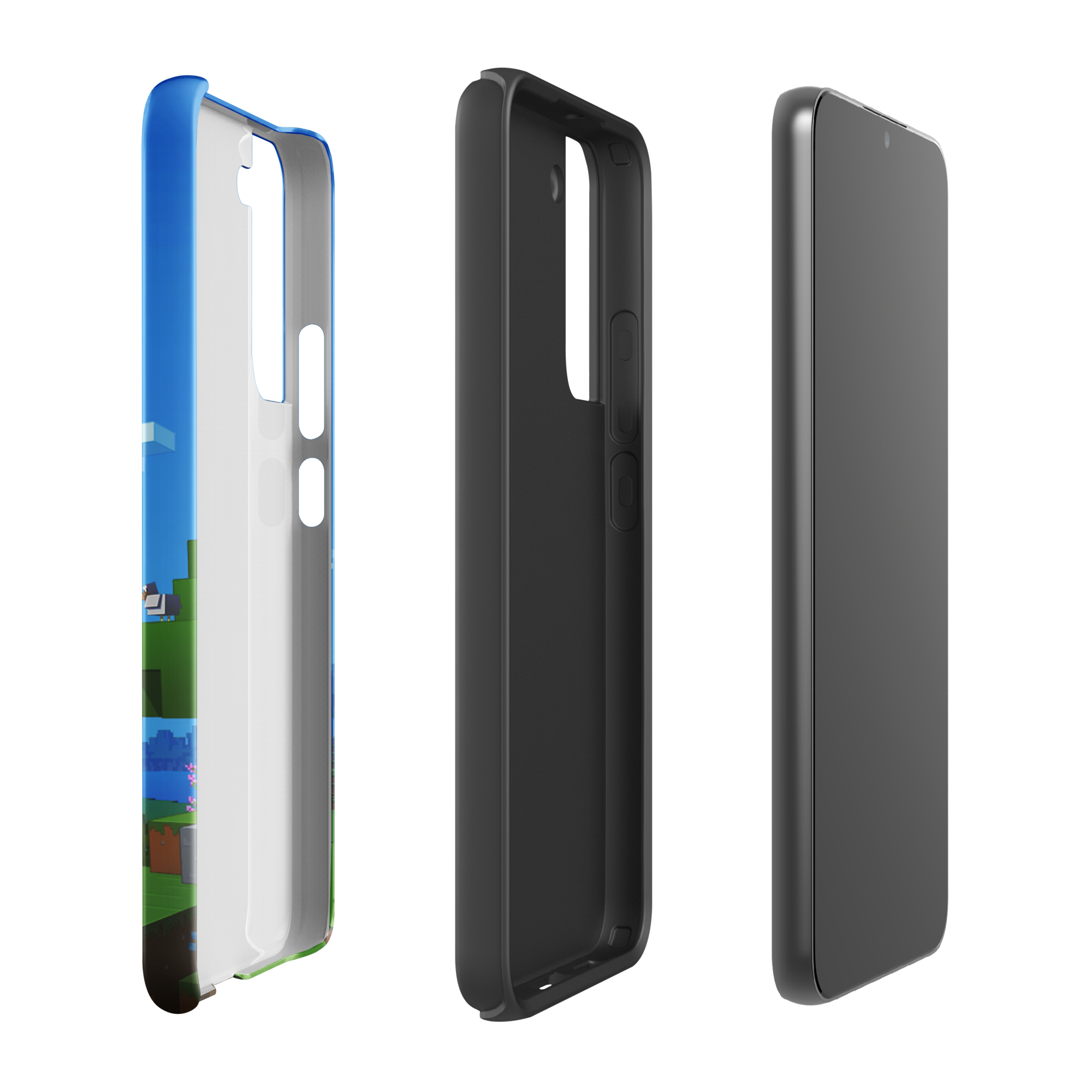 Minecraft Key Art Tough Phone Case - Samsung