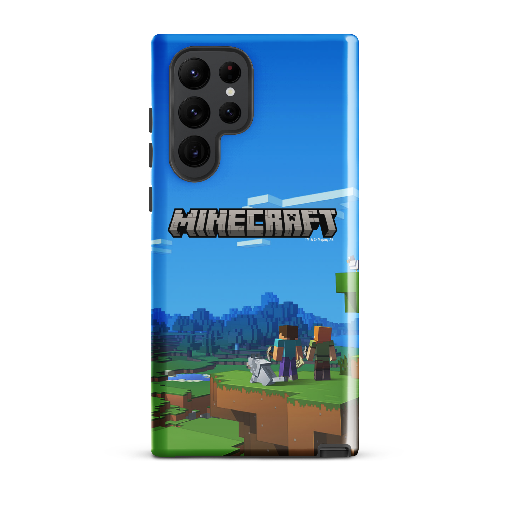 Minecraft Key Art Tough Phone Case - Samsung