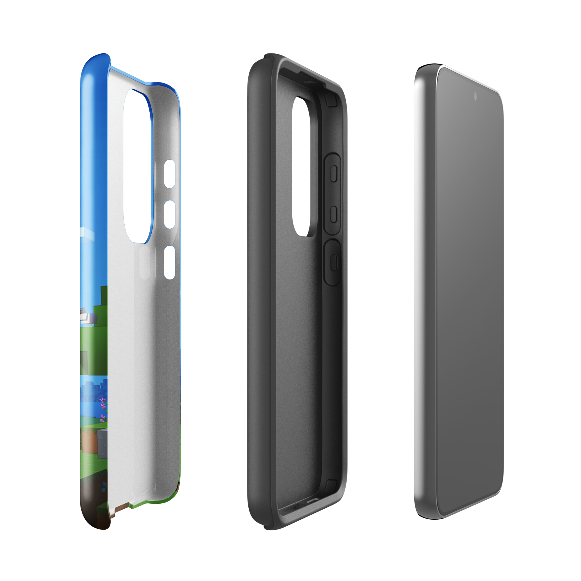 Minecraft Key Art Tough Phone Case - Samsung
