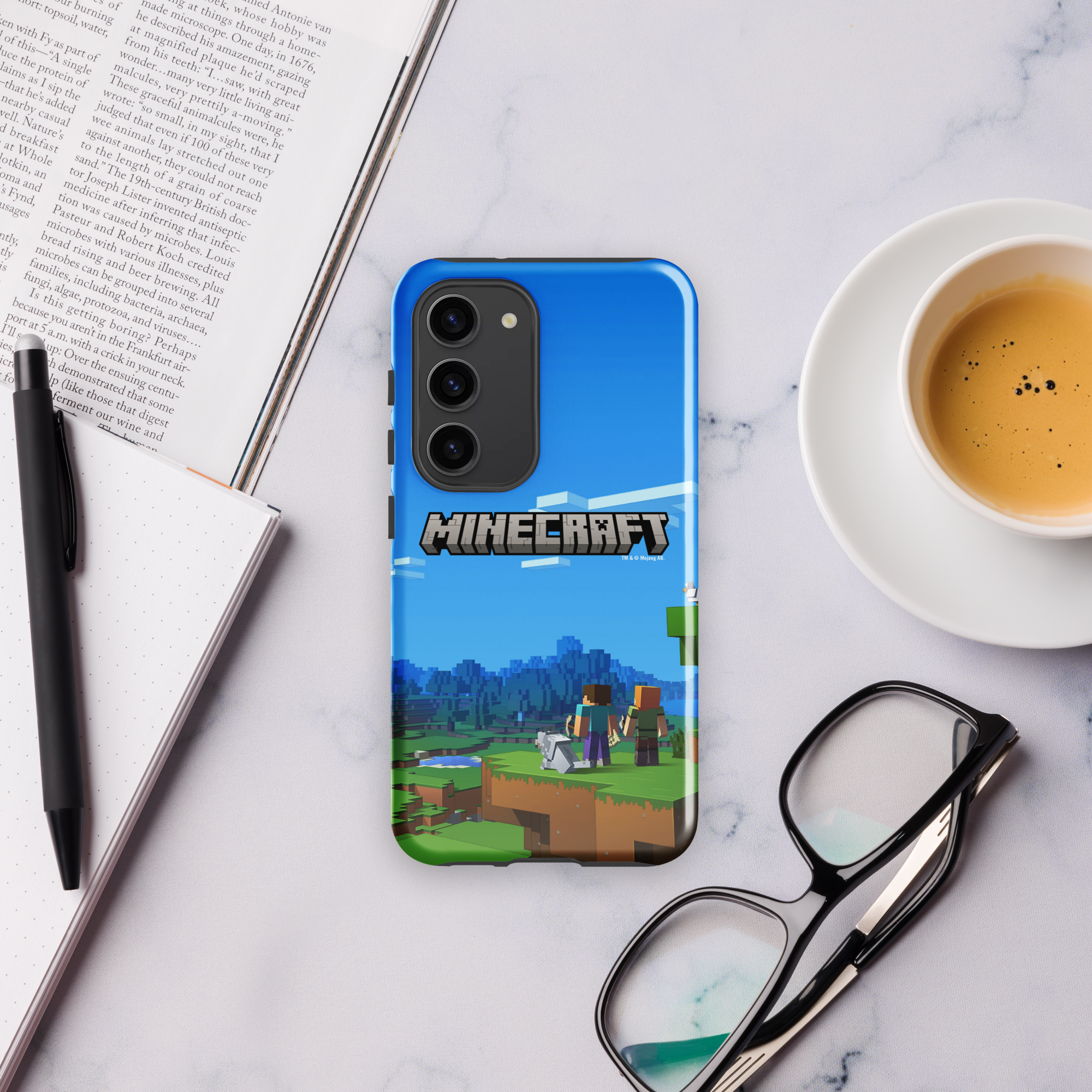 Minecraft Key Art Tough Phone Case - Samsung
