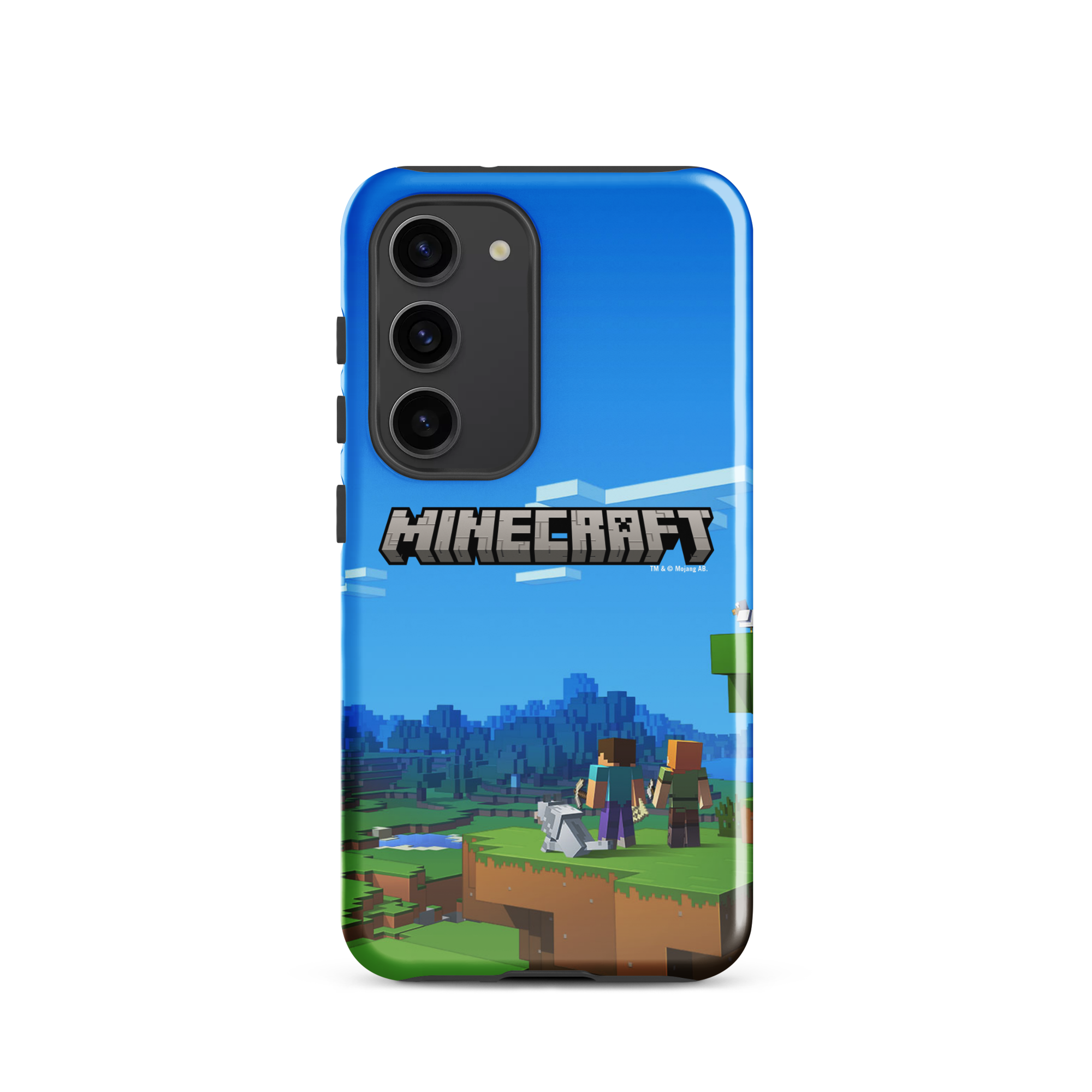 Minecraft Key Art Tough Phone Case - Samsung