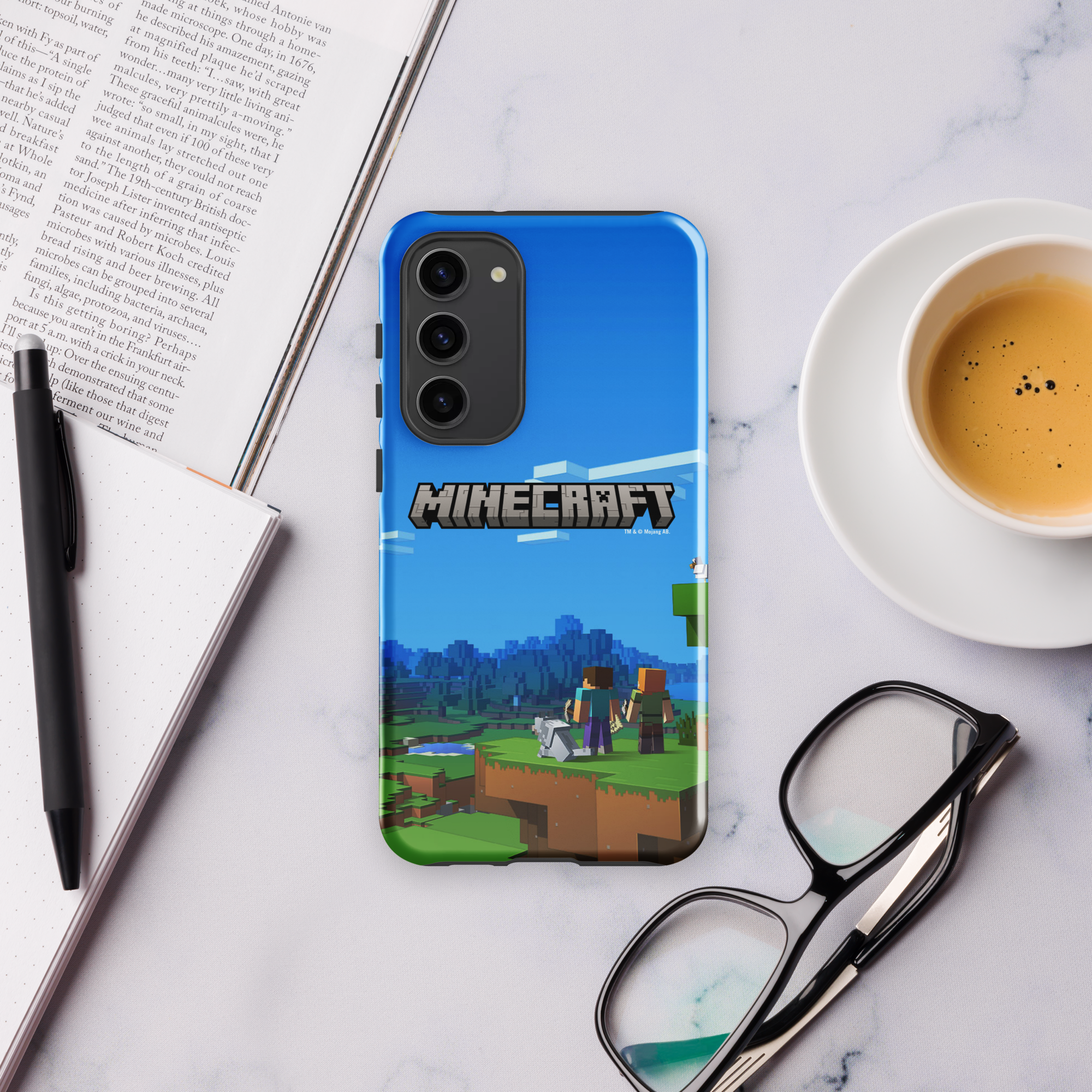 Minecraft Key Art Tough Phone Case - Samsung