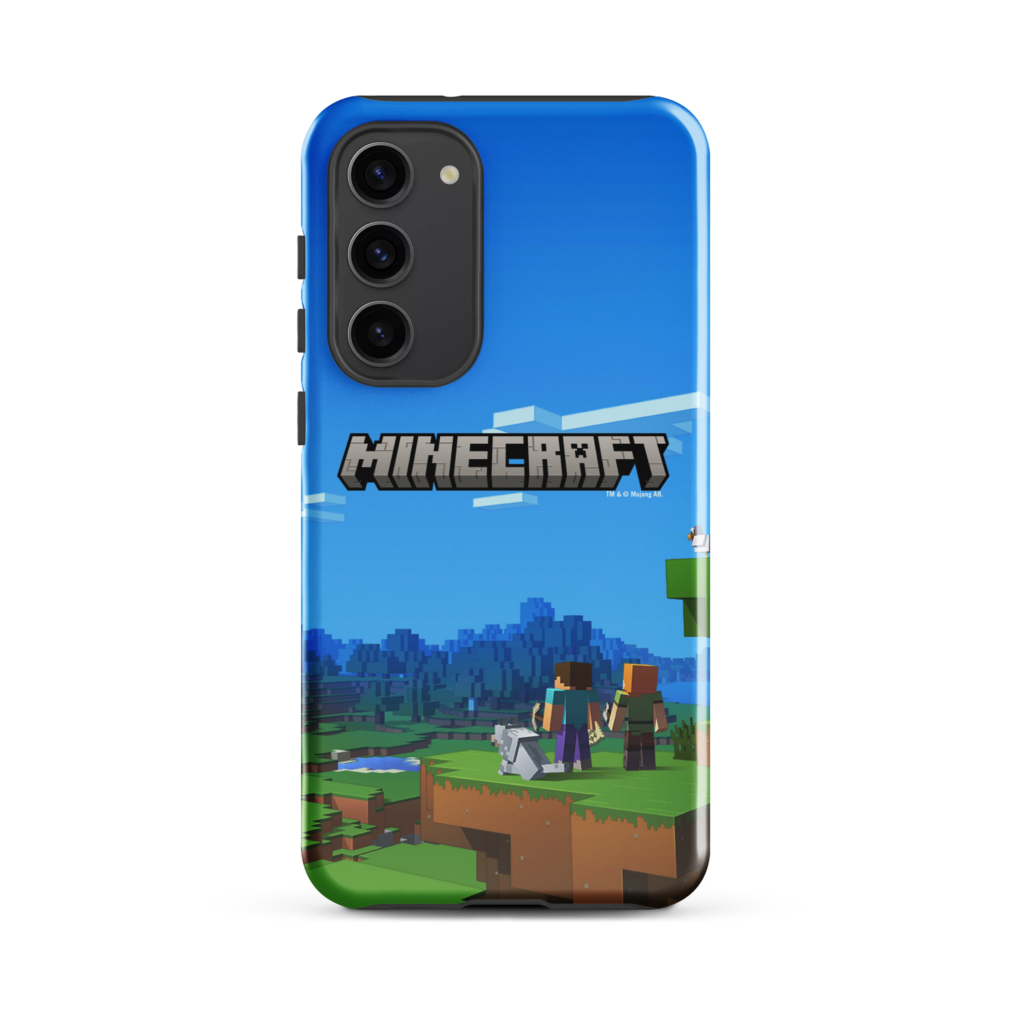 Minecraft Key Art Tough Phone Case - Samsung