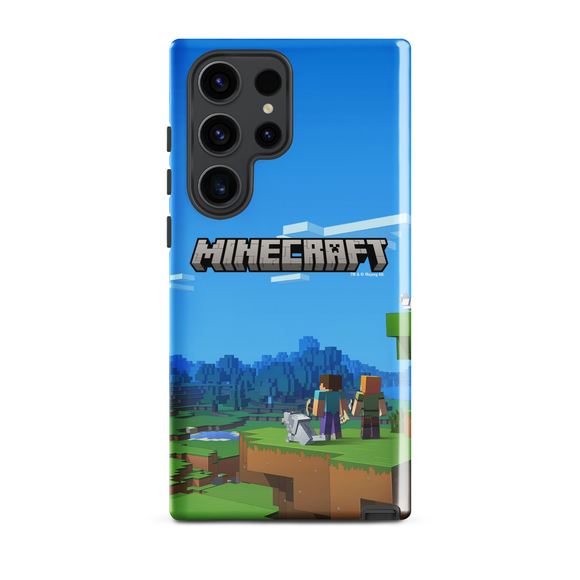Minecraft Key Art Tough Phone Case - Samsung