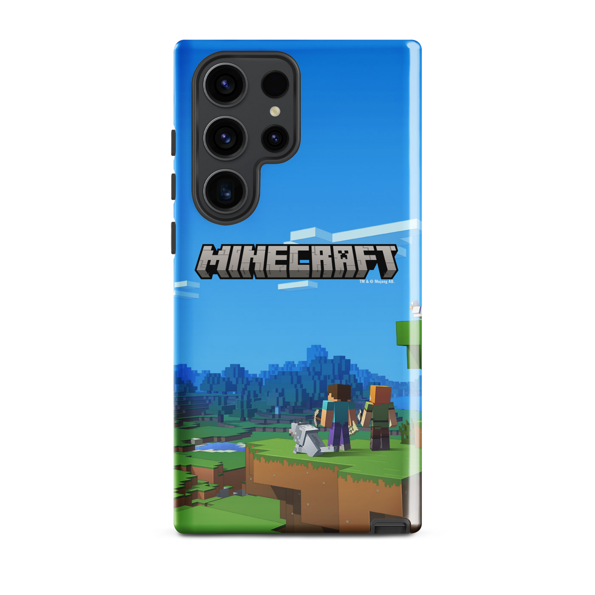 Minecraft Key Art Tough Phone Case - Samsung