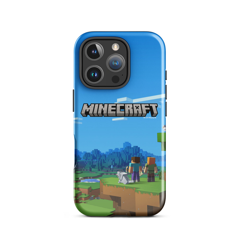 Minecraft Key Art Tough Phone Case - iPhone