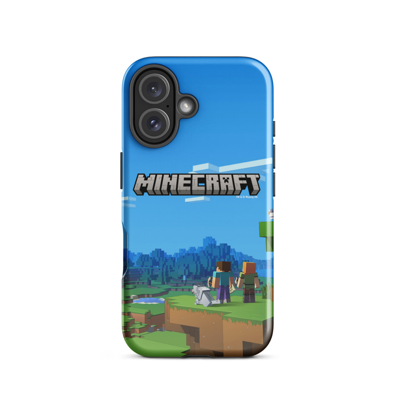 Minecraft Key Art Tough Phone Case - iPhone