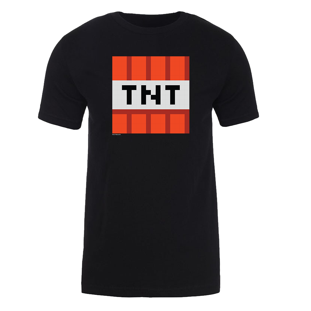 Minecraft TNT Adult Short Sleeve T-Shirt