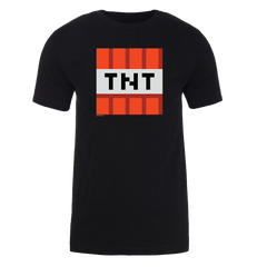 Minecraft TNT Adult Short Sleeve T-Shirt
