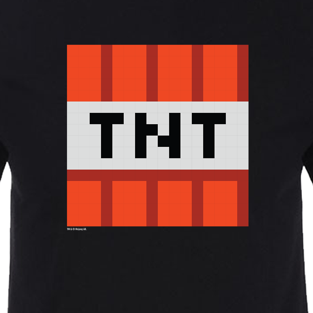 Minecraft TNT Adult Short Sleeve T-Shirt