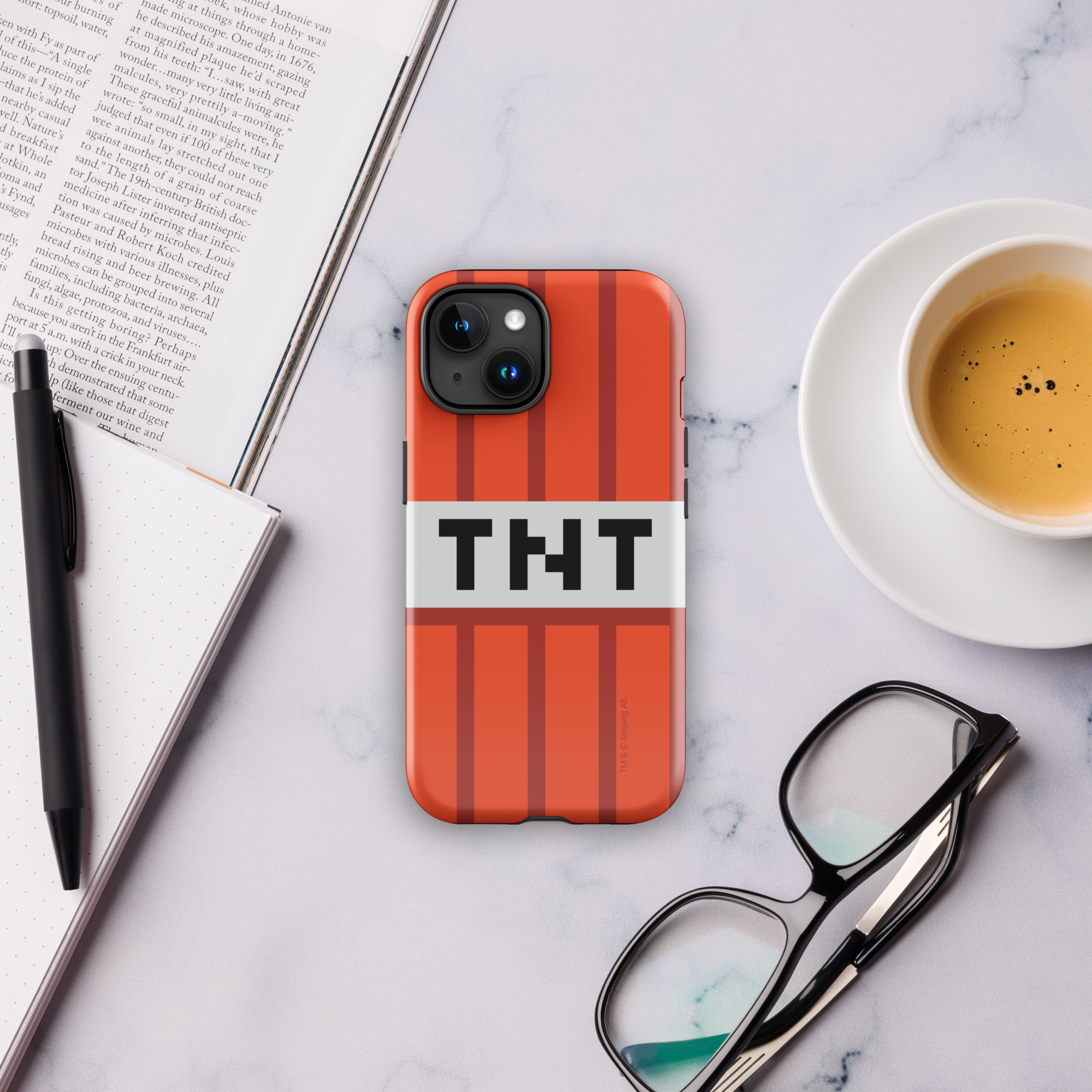 Minecraft TNT Tough Phone Case - iPhone