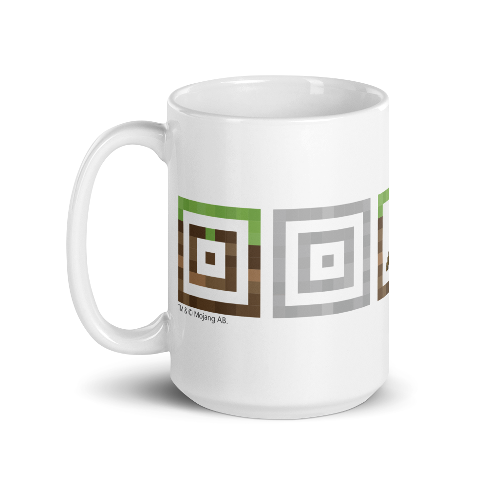 Minecraft Texture Icons White Mug