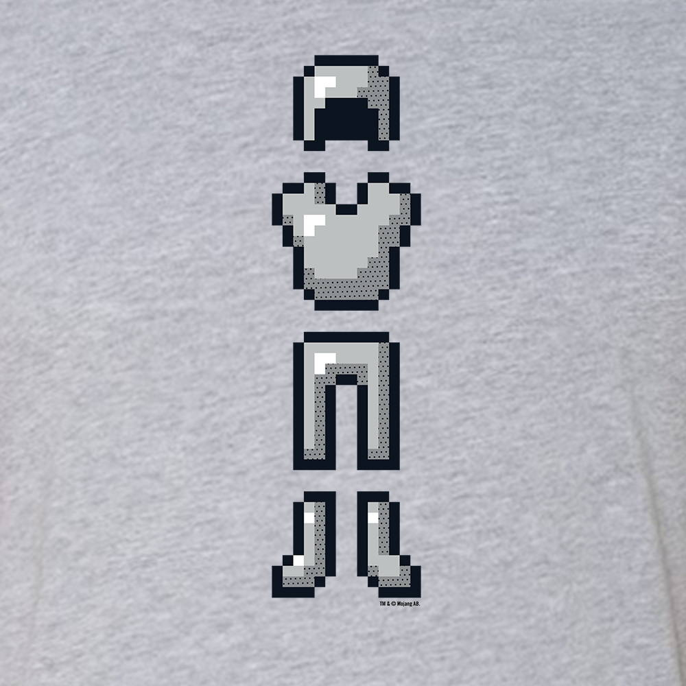 Minecraft Jolly Mobs Armor Adult Short Sleeve T-Shirt