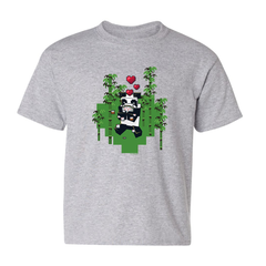 Minecraft Jolly Mobs Panda Kids Short Sleeve T-Shirt