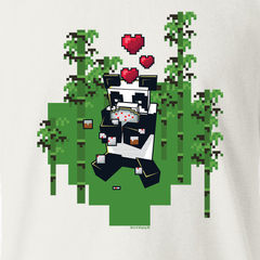 Minecraft Jolly Mobs Panda Kids Short Sleeve T-Shirt