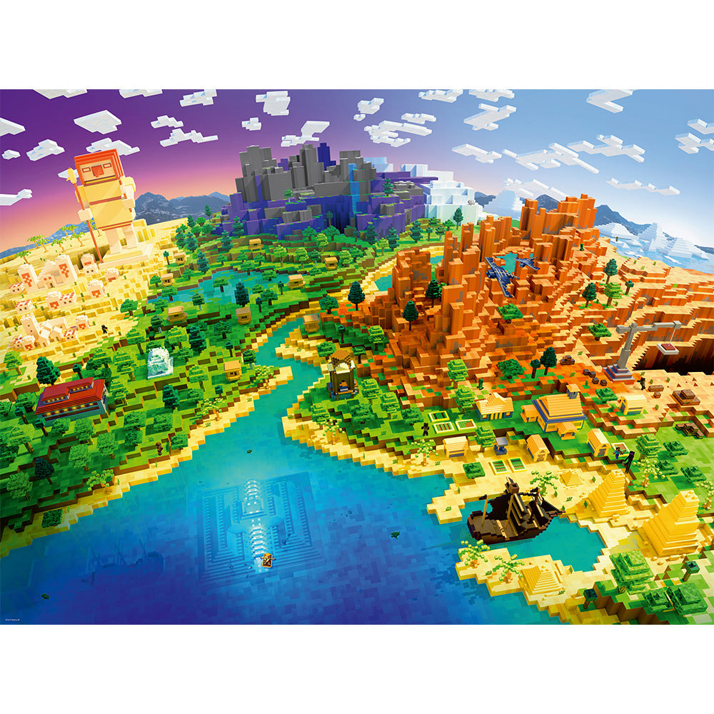 World of Minecraft 1500 pc Puzzle