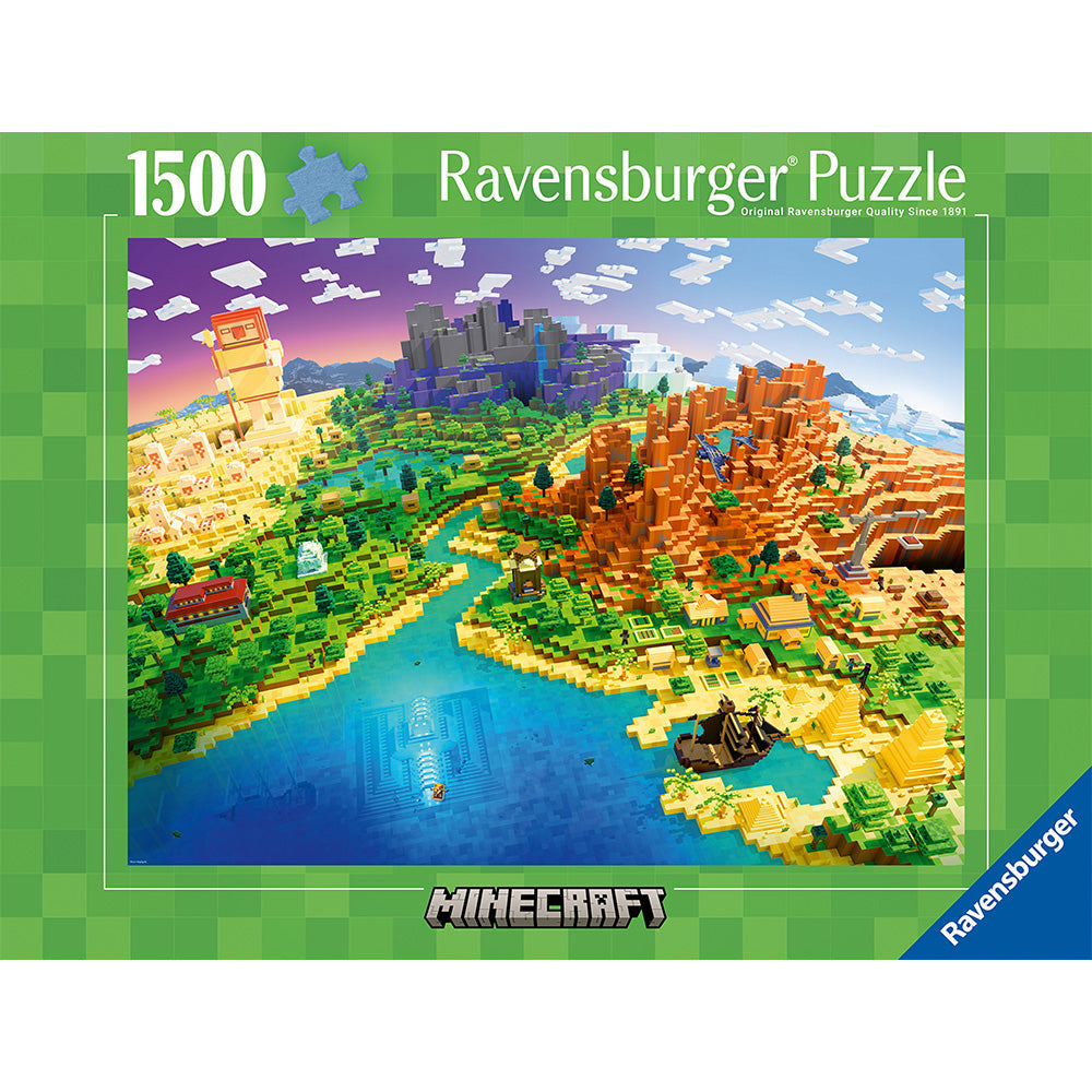 World of Minecraft 1500 pc Puzzle