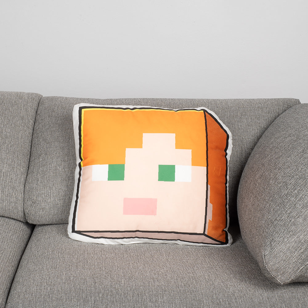 Minecraft Alex Pillow